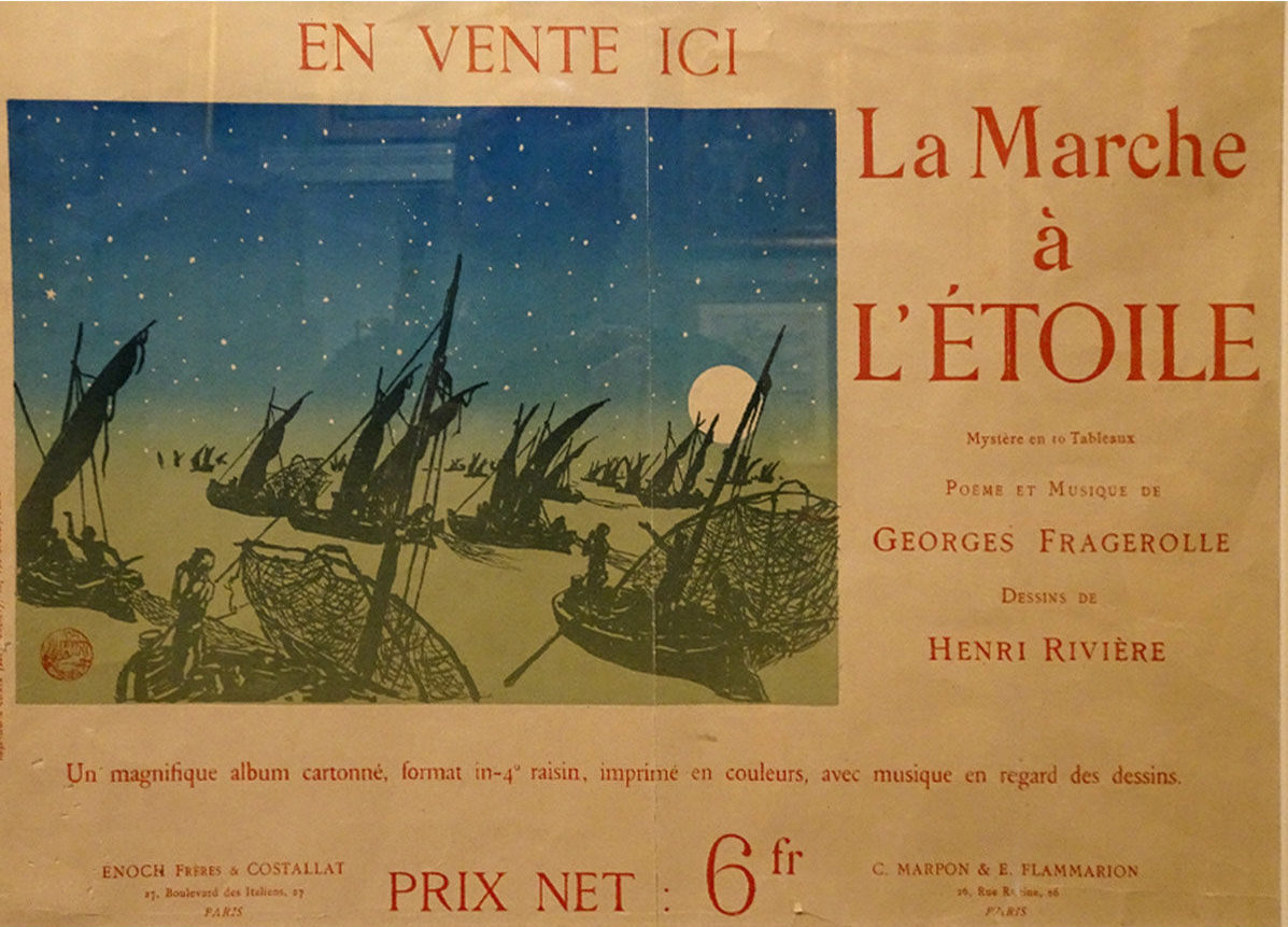 Henri Rivière – Affiche « La marche à l’étoile »