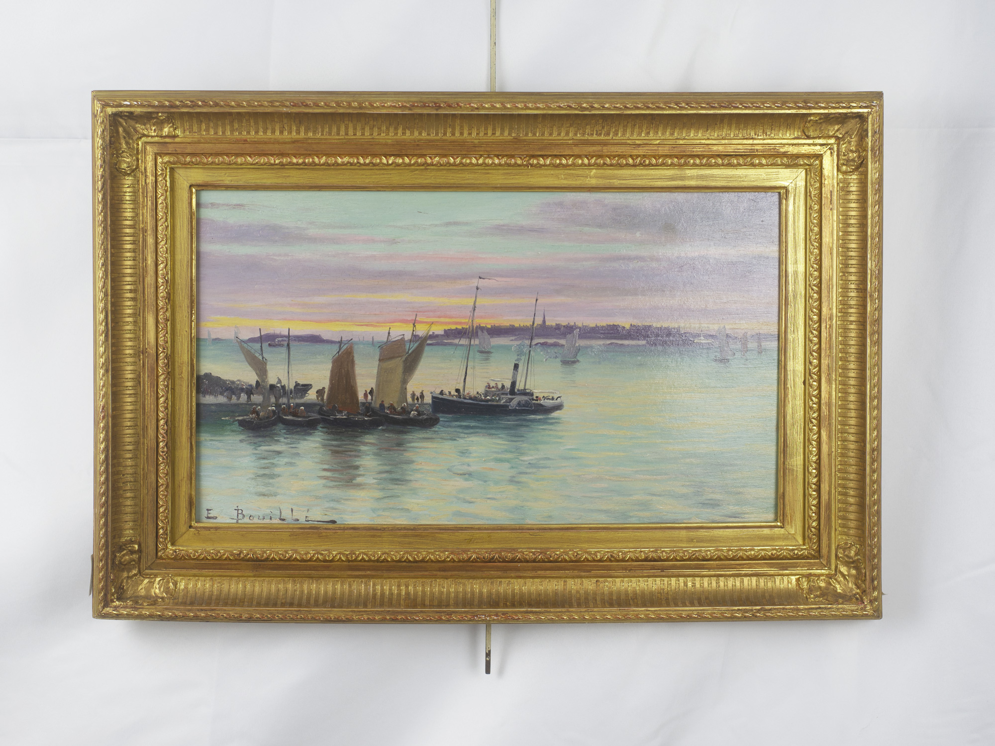 Étienne Bouillé – Saint-Malo vue de Dinard