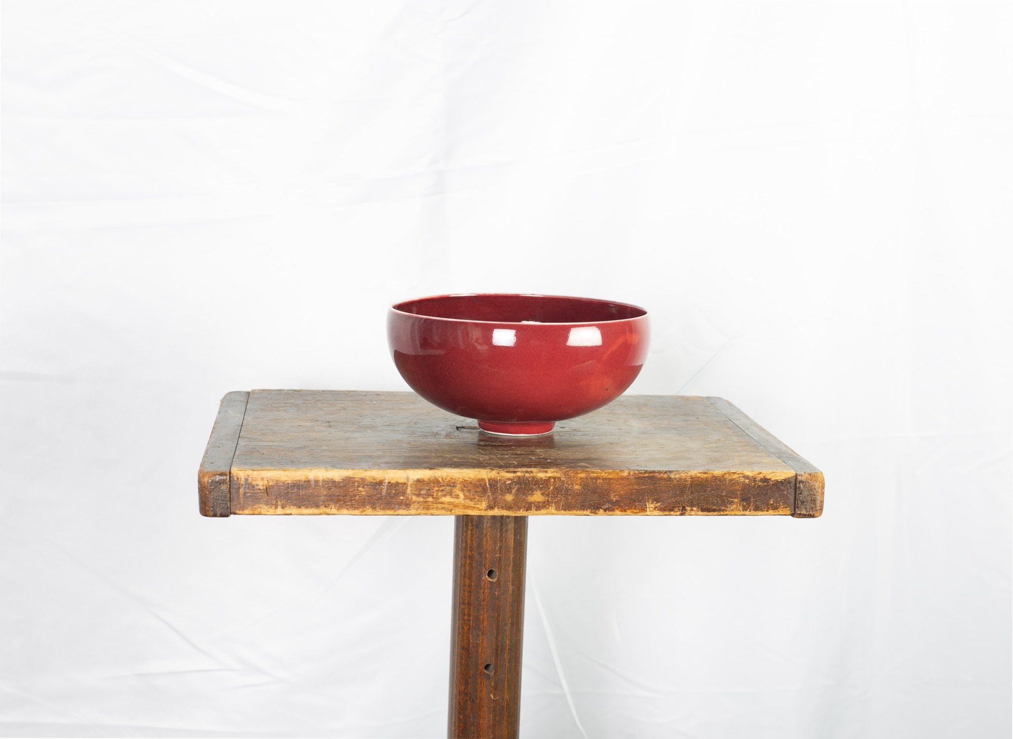Armel Hédé – porcelaine rouge sang de bœuf