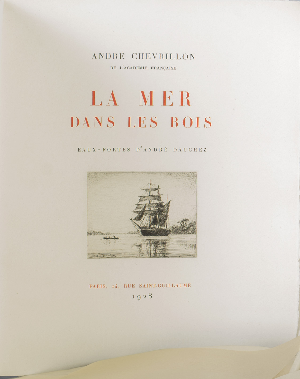 André Chevillon et André Dauchez – La mer dans les bois