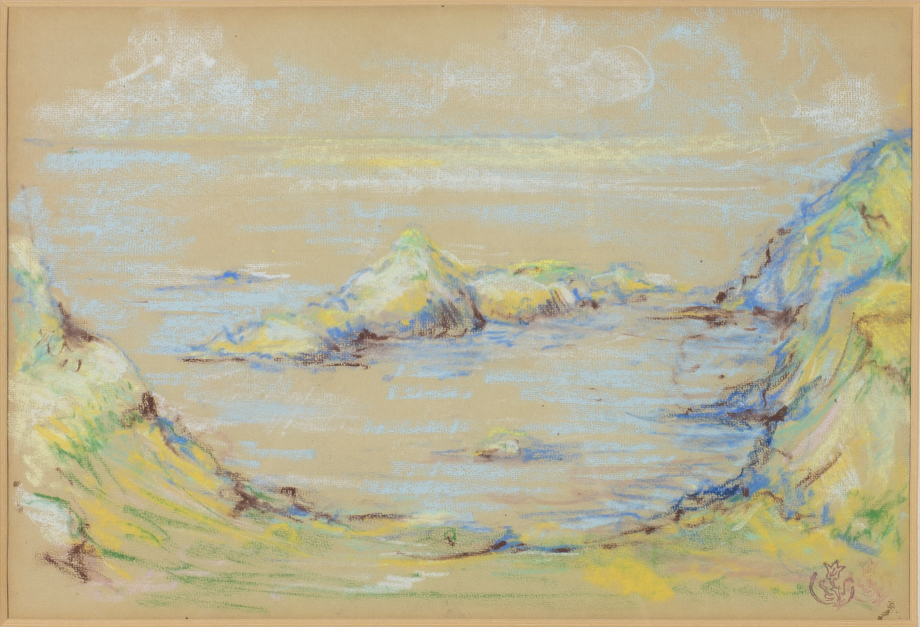 Claude Emile Schuffenecker – Côtes rocheuses en Bretagne