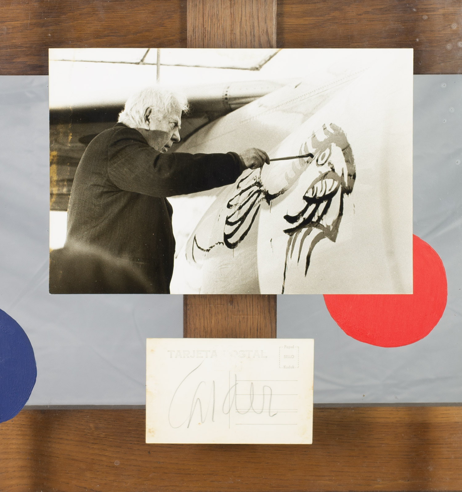 Alexandre Calder – Photographies originales + carte signée