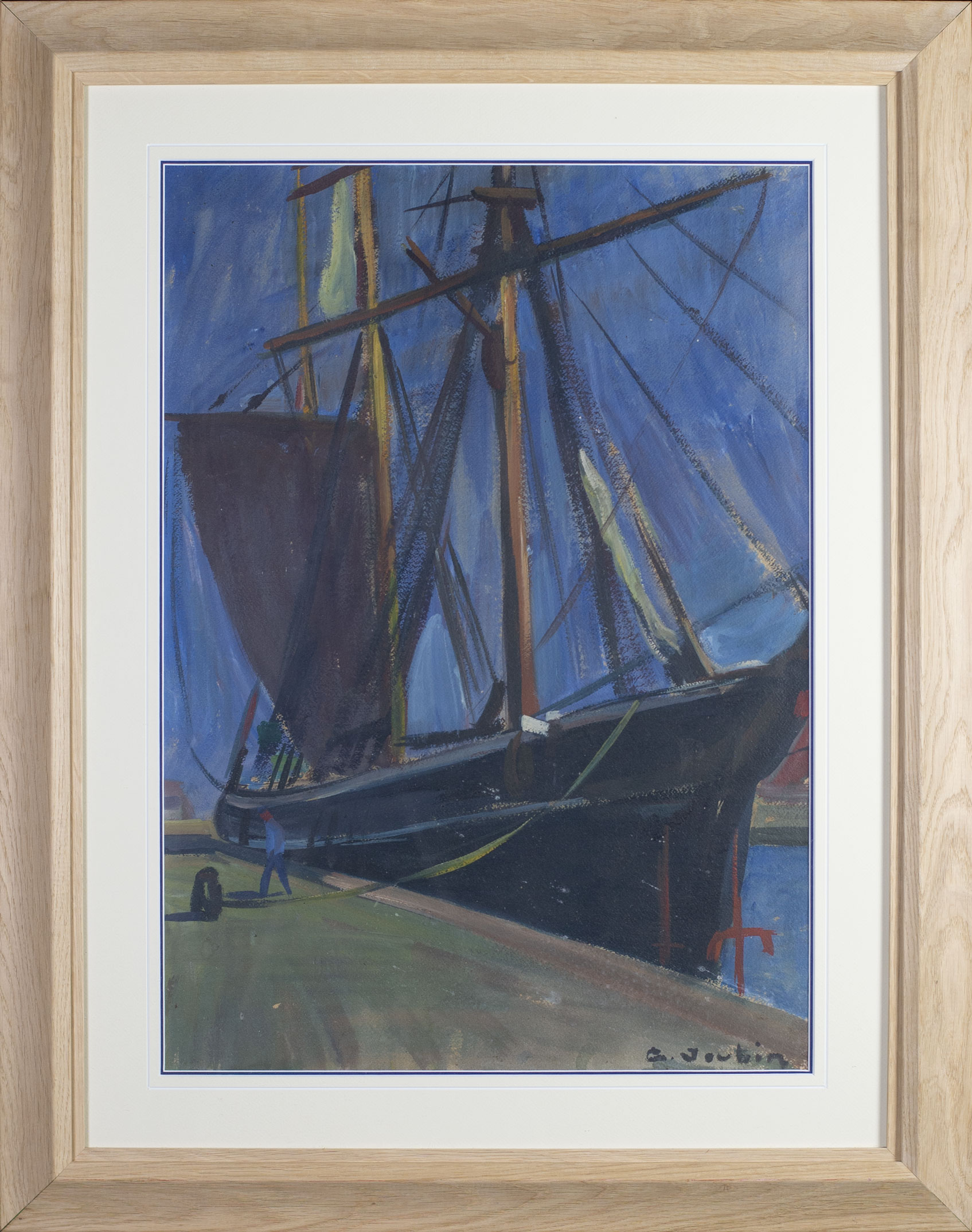 Georges Joubin – Bateau à Honfleur