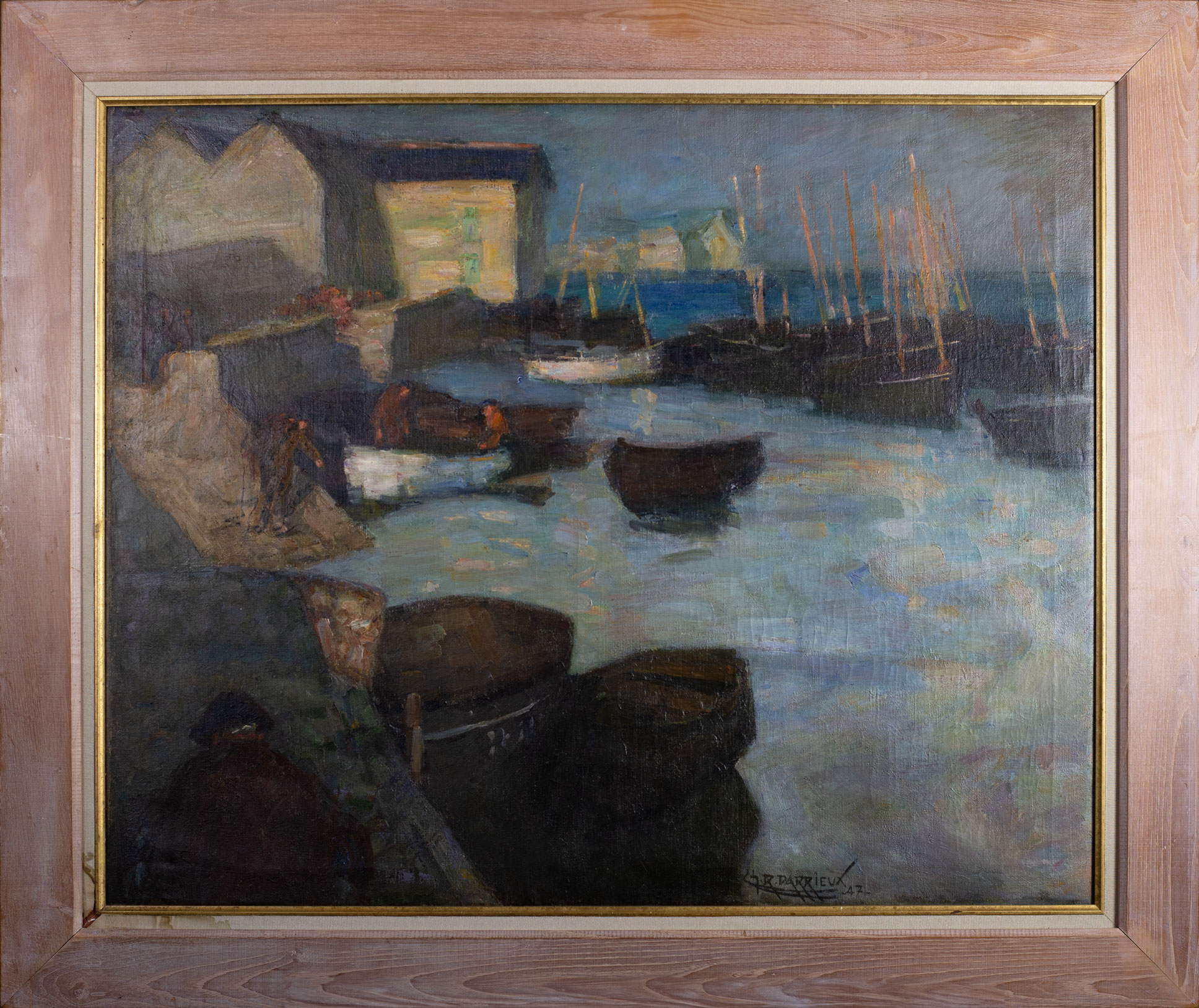 Charles René Darrieux – Marins au port