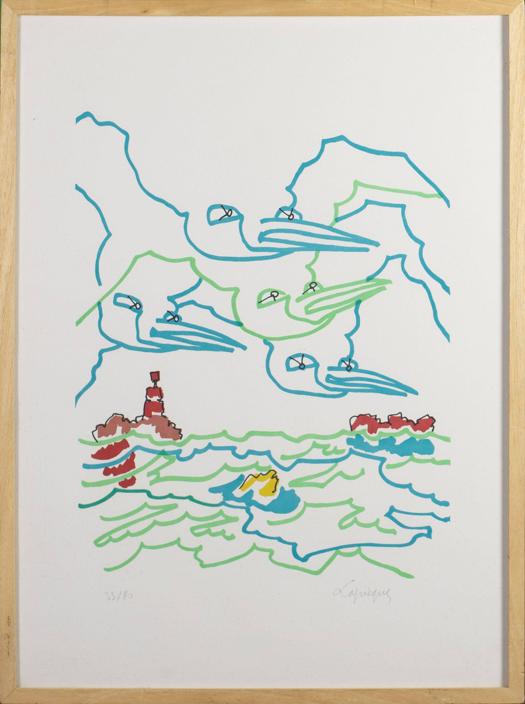 Charles Lapicque – Vue de Burano