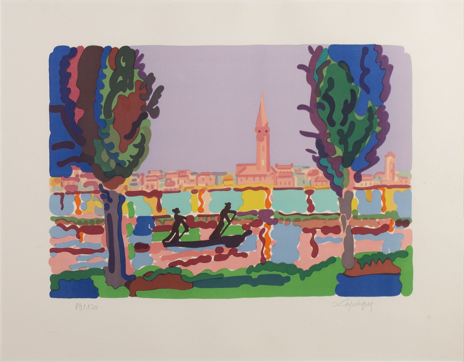 Charles Lapicque – Nuages sur la toile