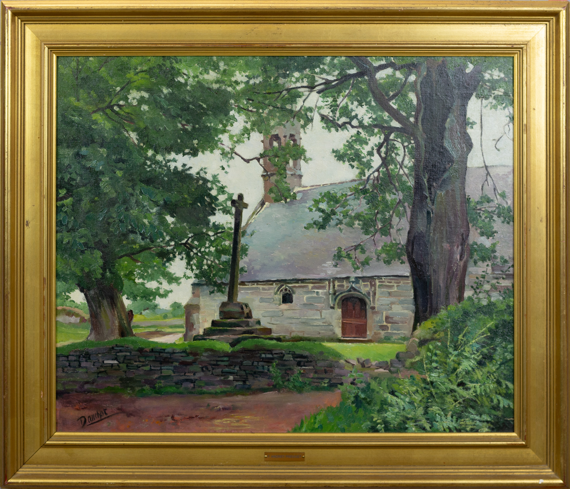 Fernand Dauchot – Chapelle en Bretagne