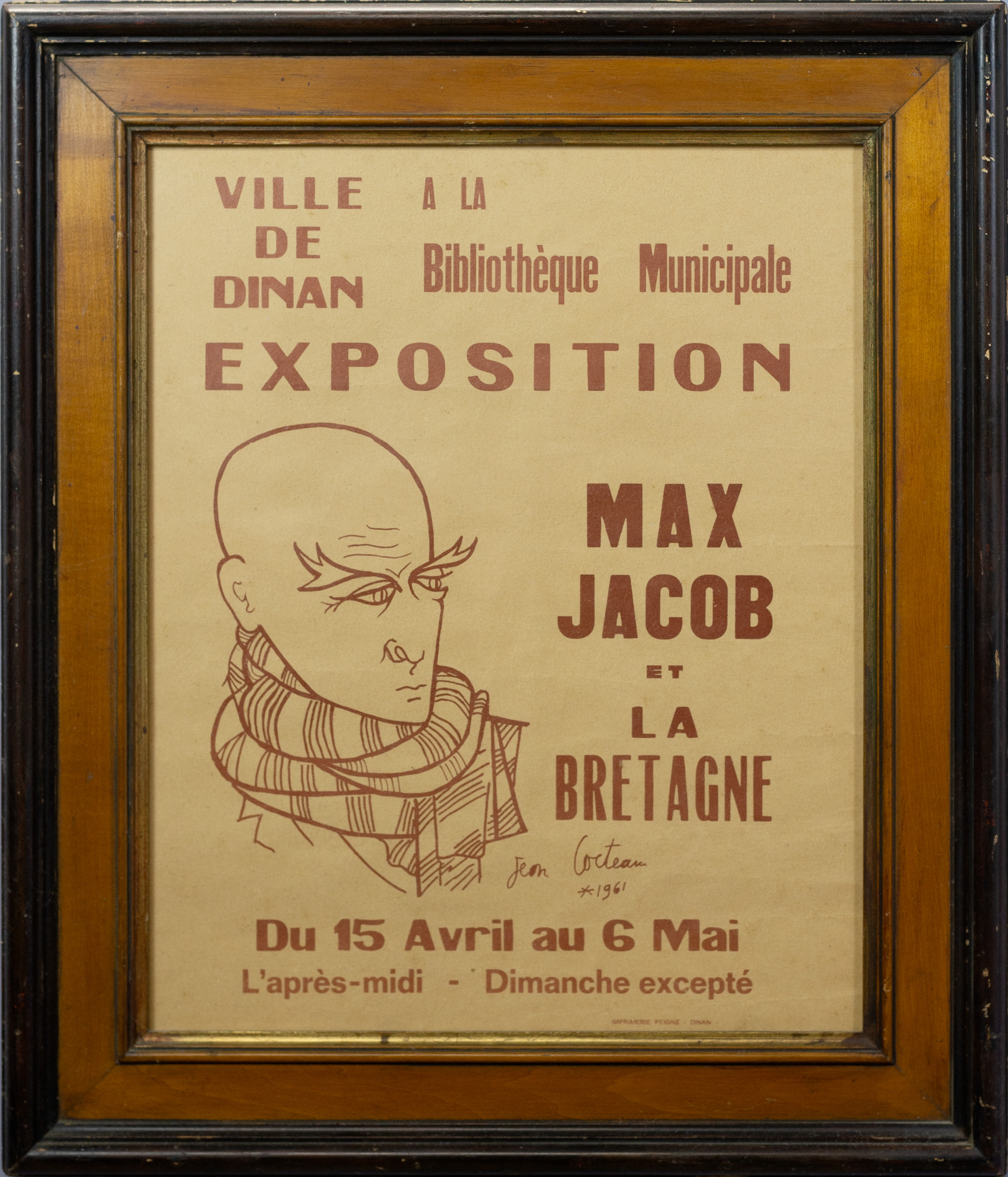 Jean Cocteau – Exposition Max Jacob